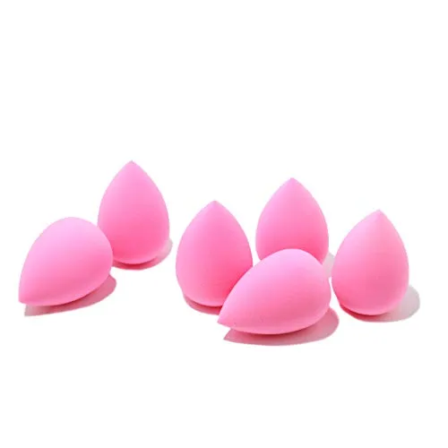 AOA Studio Collection Super Soft Pink Makeup Blender Sponges, Set of 6