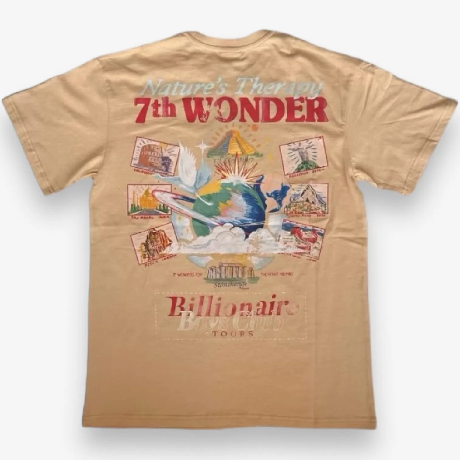 Billionaire Boys Club BB Therapy SS tee ivory cream