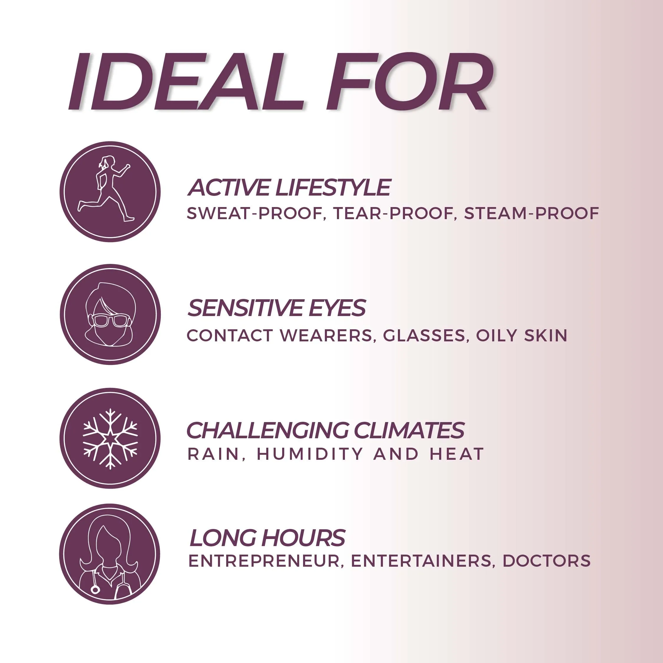 Blinc Eyebrow Mousse, Extreme Hold Tinted Eyebrow Gel with Peptides and Vitamins A & E, Natural Finish, Long-Wearing, Waterproof, Vegan, Gluten-Free & Cruelty-Free, Auburn, 4.7mL/ 0.16 Fl. Oz