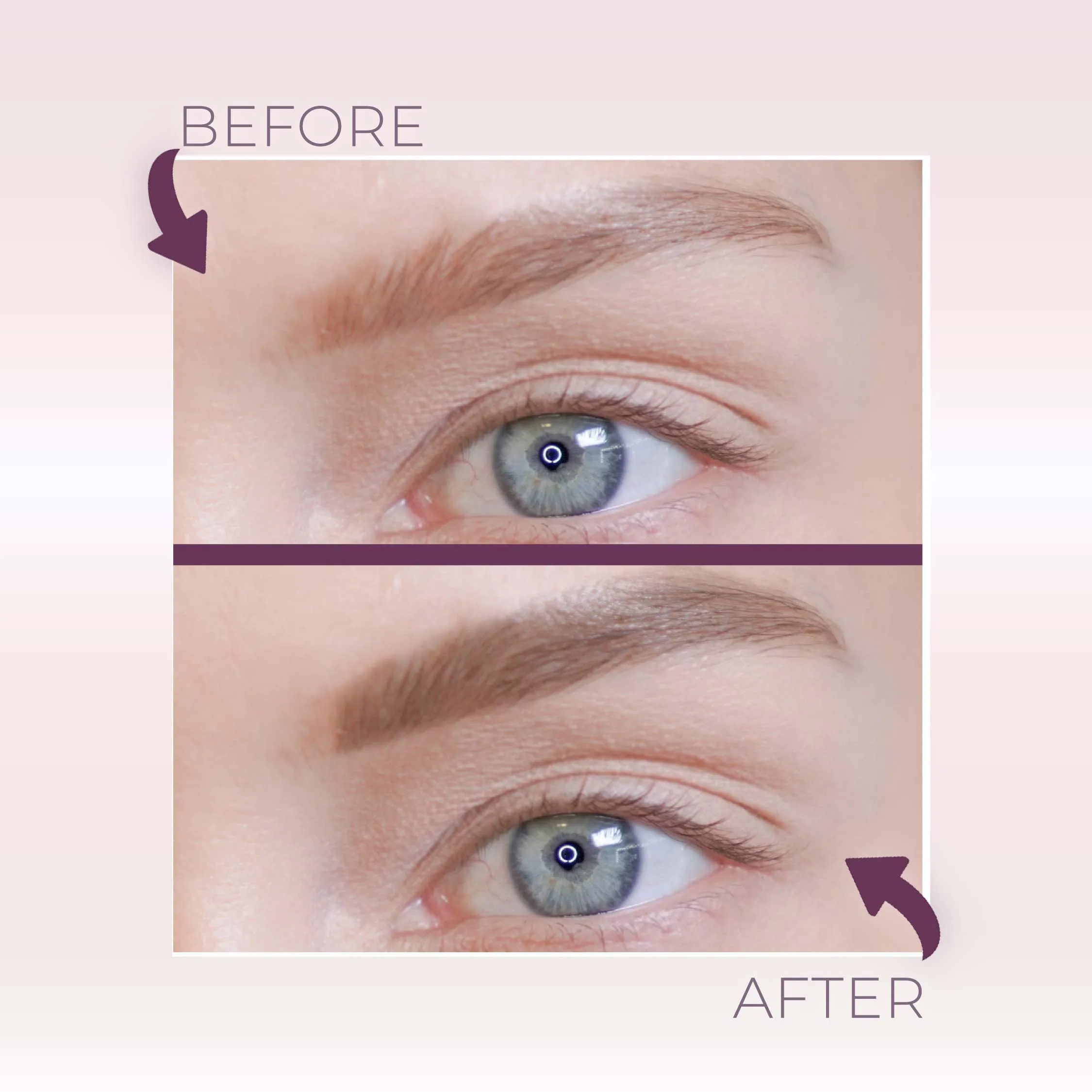 Blinc Eyebrow Mousse, Extreme Hold Tinted Eyebrow Gel with Peptides and Vitamins A & E, Natural Finish, Long-Wearing, Waterproof, Vegan, Gluten-Free & Cruelty-Free, Auburn, 4.7mL/ 0.16 Fl. Oz