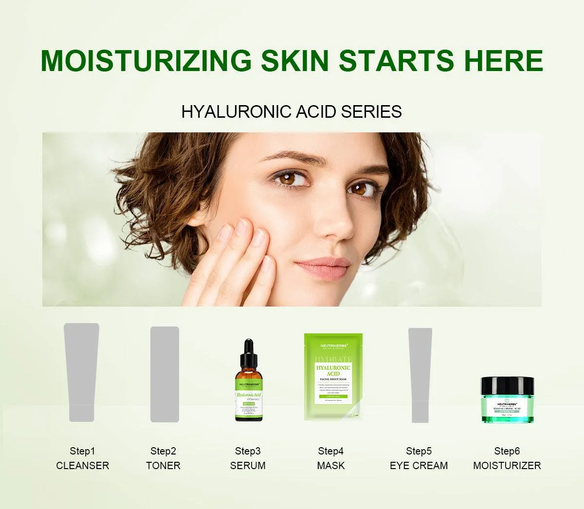 Neutriherbs® Hyaluronic Acid Serum   0.30 mm Derma Roller