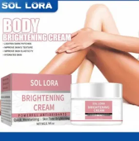 NEW Body Brightening Cream, Repairing Brightening Moisturizing Skin, Body Cream 50g, BB: 04/2027
