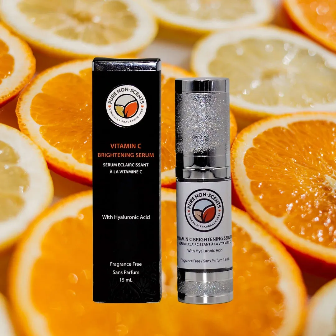 Pure Non-Scents Vitamin C Brightening Serum With Hyaluronic Acid (15ml)
