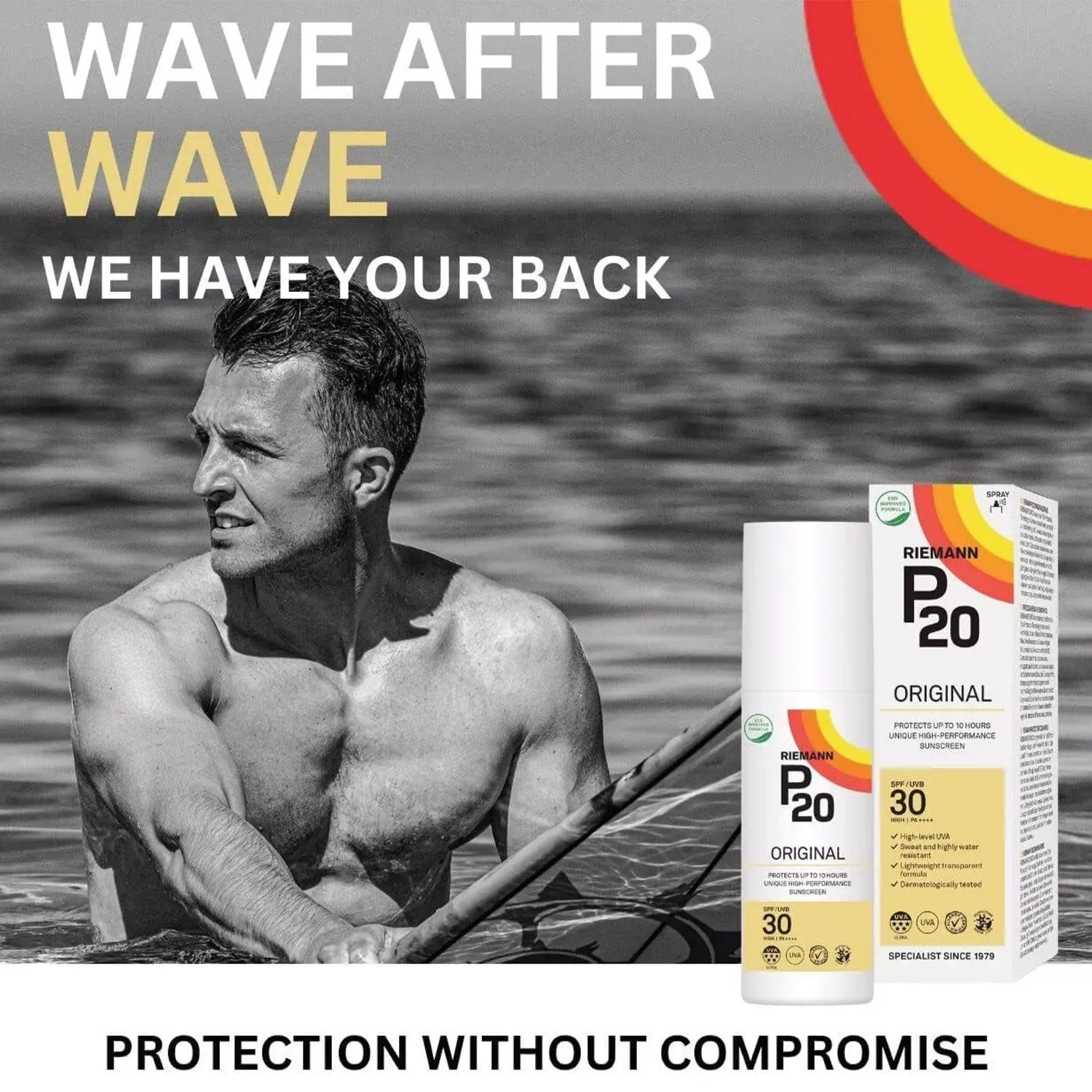 Riemann P20 Sun Protection SPF30 UVB30 Spray - 85ml