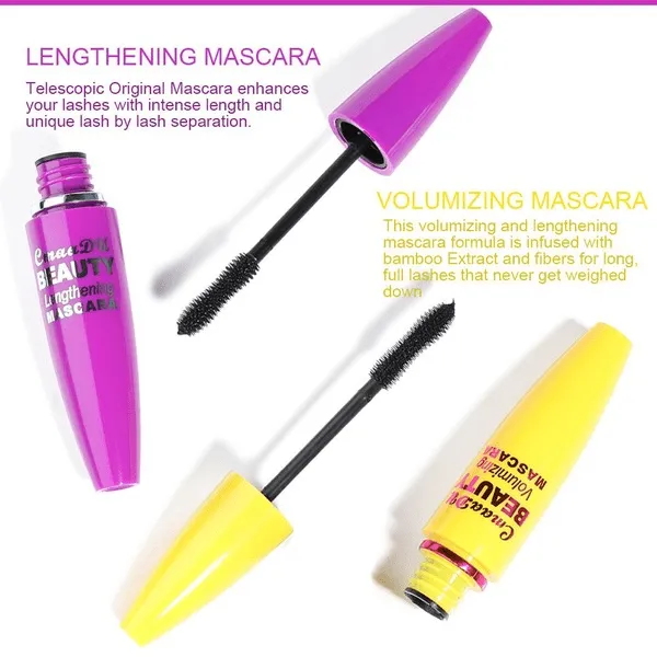 Wholesale CmaaDu4D Mascara Thick Waterproof Long Lasting JDC-MA-Nic002